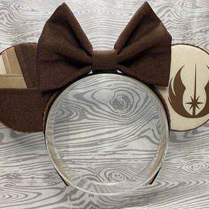 Obi Wan Kenobi Mickey Ears, Obi Wan Mickey Ears, Obi Wan Kenobi, Obi Wan Kenobi Ears, Obi Wan Kenobi Minnie Ears, Obi Wan Kenobi Mouse Ears