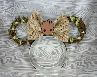 Groot Mickey Mouse Ears, Groot Minnie Mouse Ears, Groot Mouse Ears, Groot Ears, I Am Groot, Guardians of the Galaxy Mickey Ears, Mickey Ears