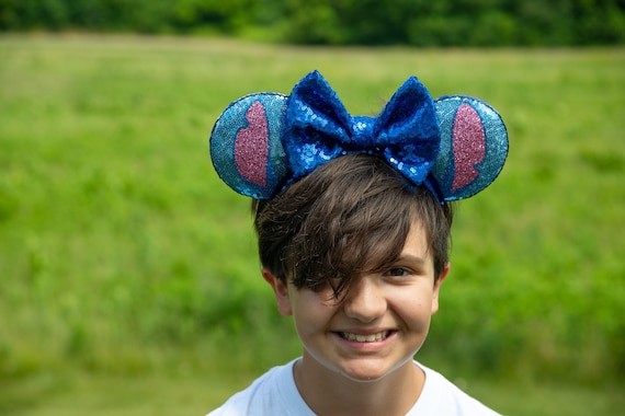 Stitch Minnie Ears, Stitch Mickey Ears, Minnie Mouse Ears  display picture 3