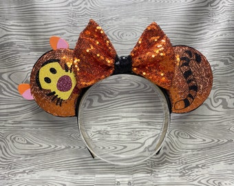 Tigger Mickey Ears, Tigger Ears, Tigger Mouse Ear Headband, Tigger Mouse Ears, Tigger Minnie Ears, Winnie the Pooh, Winnie the Pooh Ears