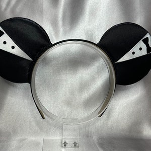 Groom Mickey Ears, Groom Ears, Bridal Party Mouse Ear, Matching Mickey Ears, Wedding Mickey Ears, Wedding Mouse Ears, Mouse Ear Headband