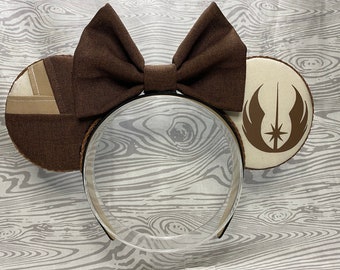 Obi Wan Kenobi Mickey Ears, Obi Wan Mickey Ears, Obi Wan Kenobi, Obi Wan Kenobi Ears, Obi Wan Kenobi Minnie Ears, Obi Wan Kenobi Mouse Ears