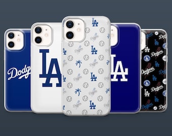 Dodgers Phone Case MLB Baseball for iPhone 17,16,15,14,13, Samsung S25Fe,S24,S23,S22,A16,A26,A56, Pixel 9Pro,8A,