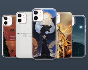 Funda para teléfono Throne Of Glass Bookish Fantasy ToG Cover para iPhone 17, 16, 15, 14, 13, Samsung S25Fe, S24, S23, S22, A16, A26, A56, Pixel 9Pro, 8A,