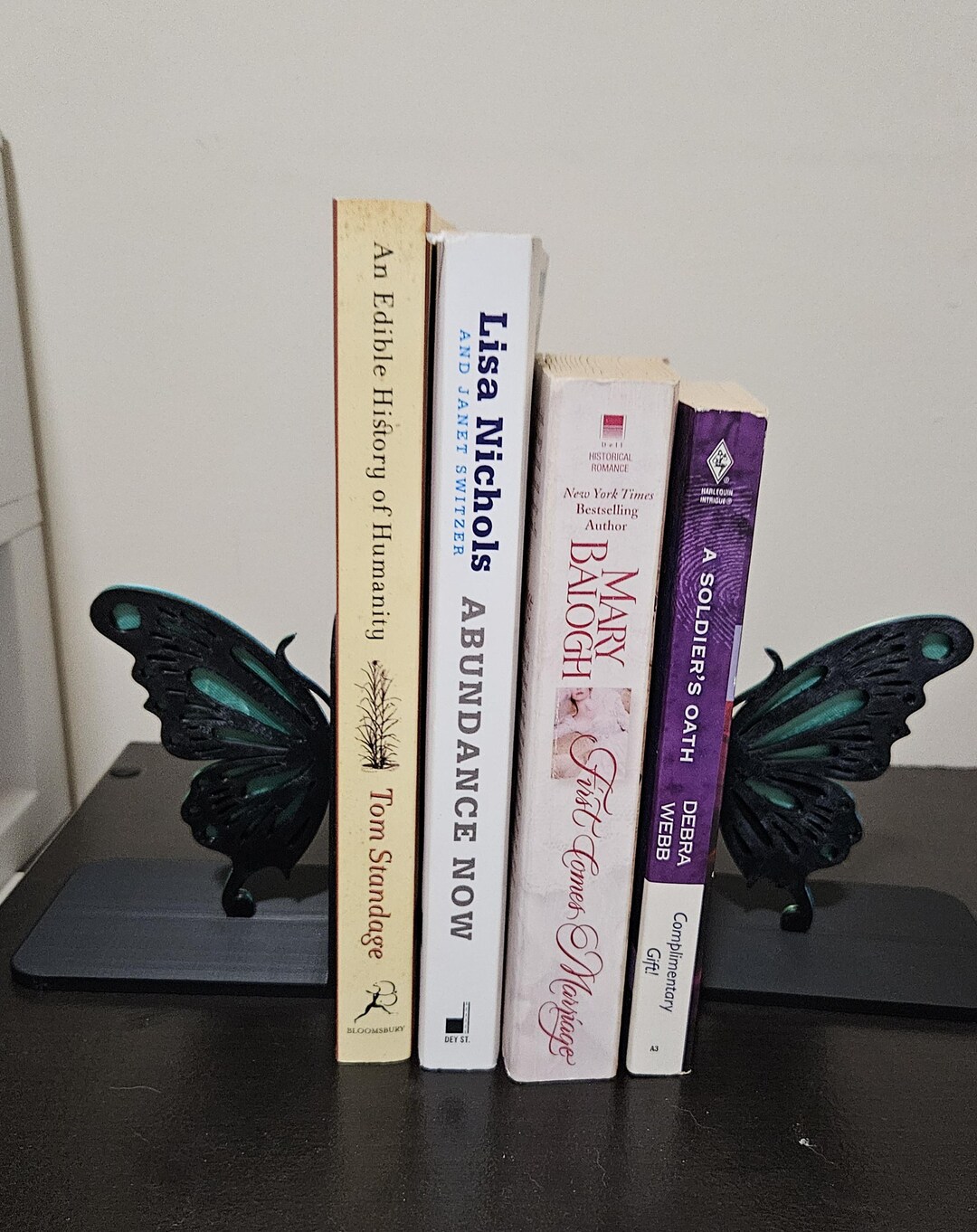 Two Color Butterfly Bookends - Etsy