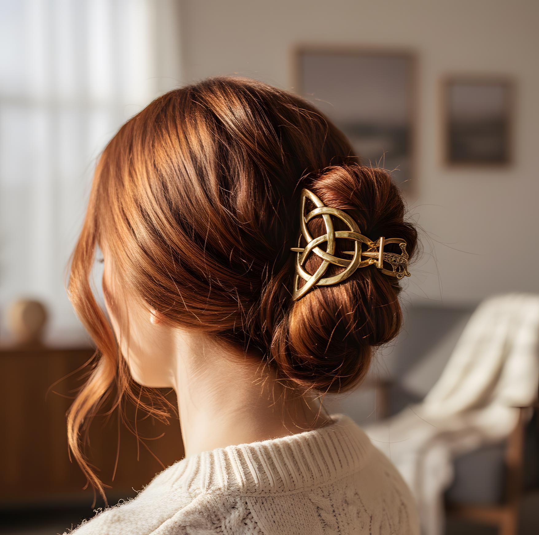 Hermione Harbutt Épingles à cheveux de mariage en perles d'eau douce Lily