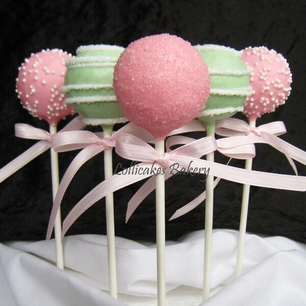 Baby Shower Favors Cake Pops, Made to Order with High Quality Ingredients, 1 Dozen Cake Pops