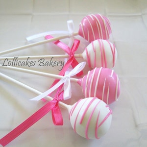 Cake Pops: Birthday Cake Pops Made to Order with High Quality Ingredients, 1 dozen