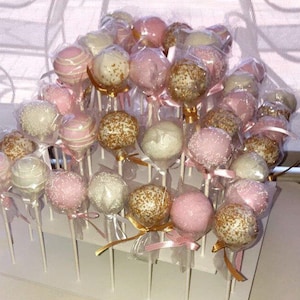 Cake Pops and Pretzels, 1 dozen each, Free Shipping