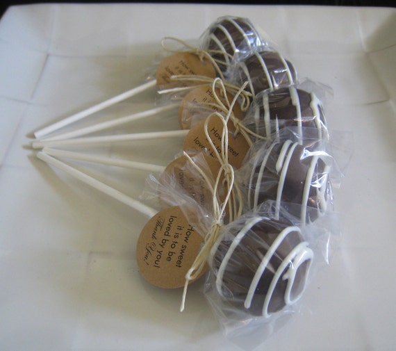 Cake Pops: Cake Pops Made to Order with High Quality Ingredients, 100 Cake Pops, no extra charge for shipping Il_570xn