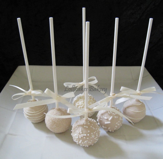 Wedding Favors: Wedding Cake Pops Made to Order with High Quality Ingredients Il_570xn