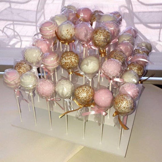 Cake Pops: Wedding Cake Pops Made to Order with High Quality Ingredients, 1 Dozen Cake Pops Il_570xn