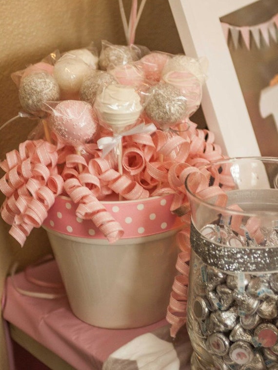 Baby Shower Party Favors Cake Pops Made To Order With High Etsy