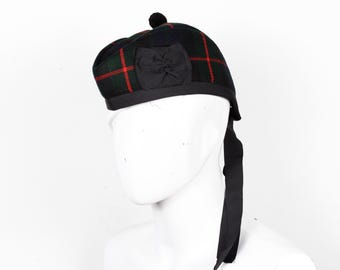 Casquette écossaise Gunn tartan - chapeau Gunn Glengarry - chapeau militaire Piper Gunn - chapeau kilt tartan dans toutes les tailles