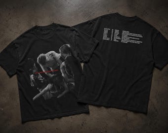 Camiseta de la gira de CORTIS, merchandising vintage de conciertos de Kpop, camiseta gráfica de estilo streetwear.