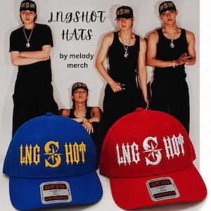 Broderad basebollkeps med lngshot | K-Pop-fanmerchandise, streetwear-keps