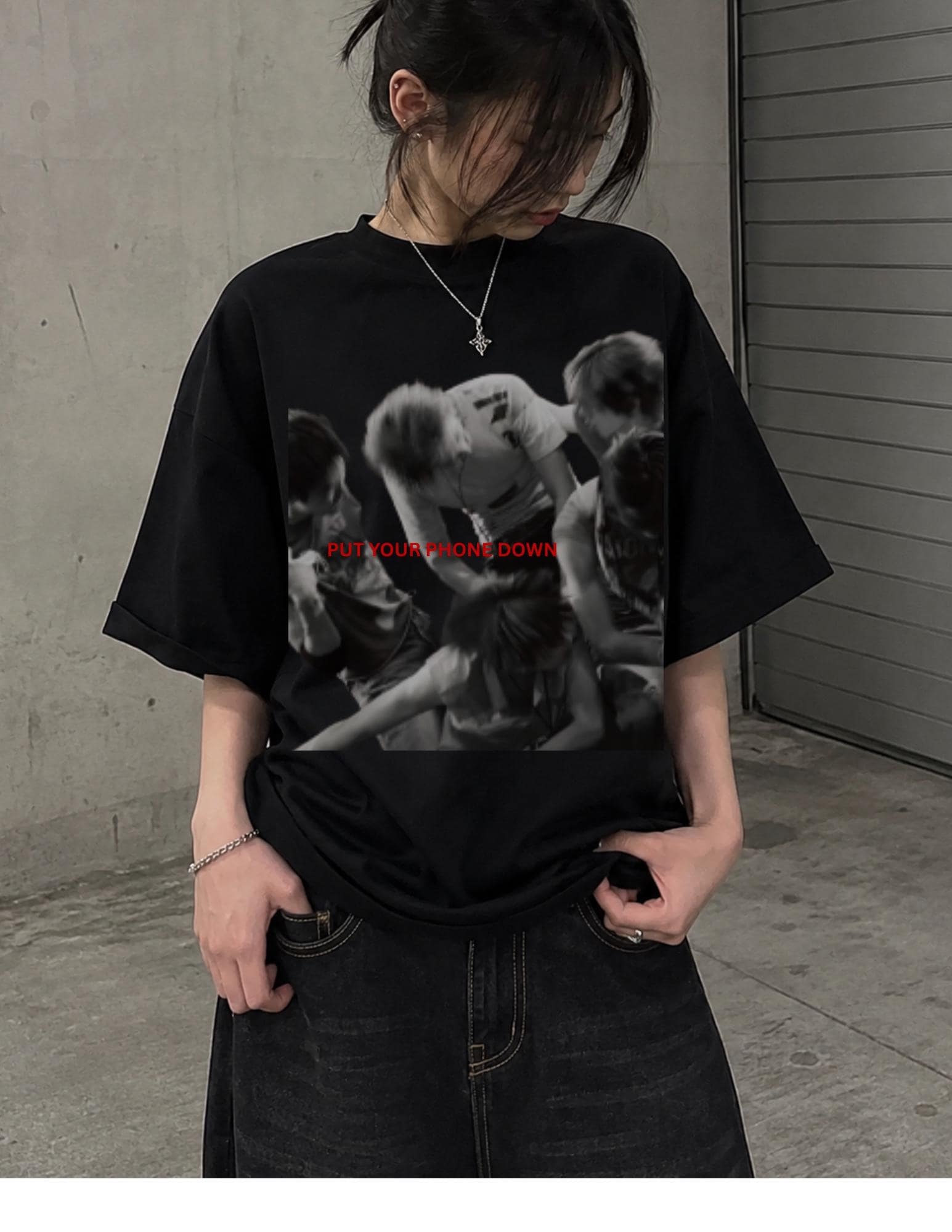 CORTISツアーTシャツ、ヴィンテージK-POPコンサートグッズ、ストリート