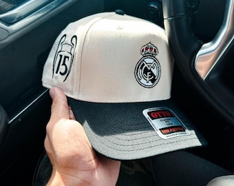 Madrid FC Snapback | Streetwear Soccer Hats | 5 Panel Snapback Hat | Oros Studios