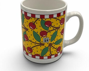Vintage Mary Engelbreit Cherries Mug