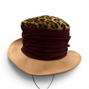 80s Leopard Hat - Etsy display picture 2