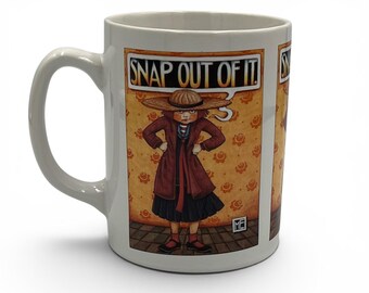 Vintage Mary Engelbreit Snap Out Of It! Mug