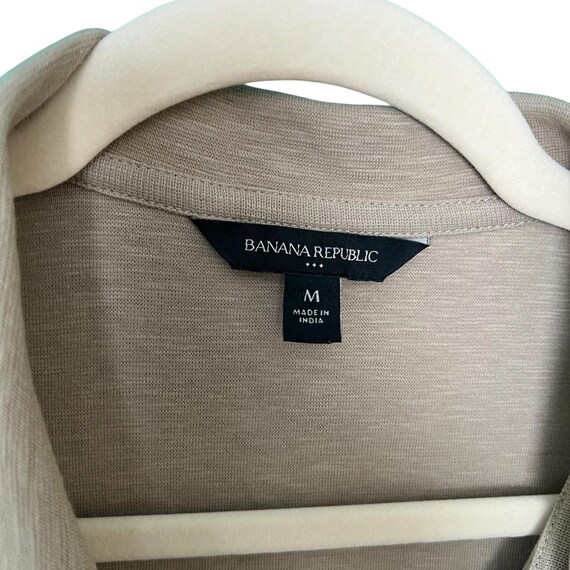 Vintage Banana Republic Sleeveless Collared Top - image 5