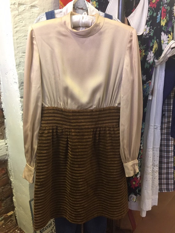 1960s Dress Vest Set