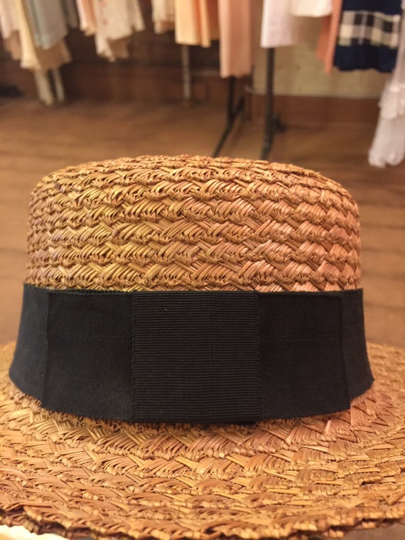 1940s Straw Hat