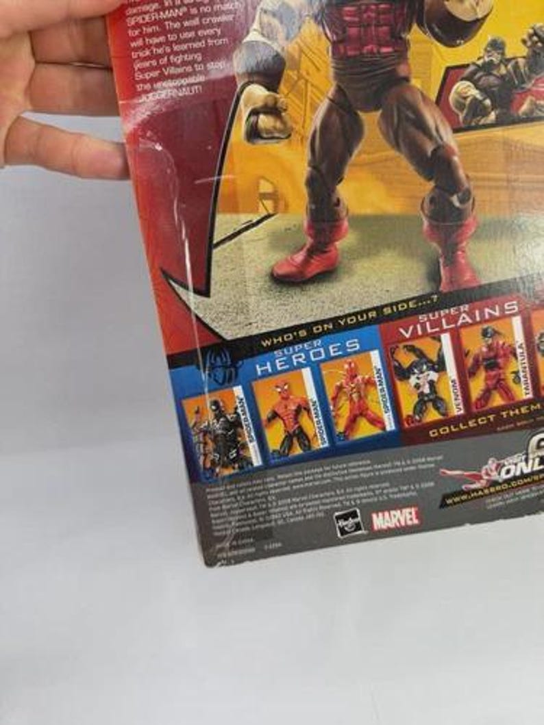 Marvel Spider-Man Juggernaut & Tarantula and Carnage Action Figure Super Villain image 17