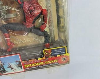VTG 2004 Toy Biz Marvel Spider-man 2 Shoot & Slide Action Figure