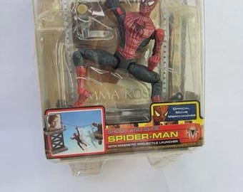 VTG 2004 Toy Biz Marvel Spider-man 2 Shoot & Slide Action Figure
