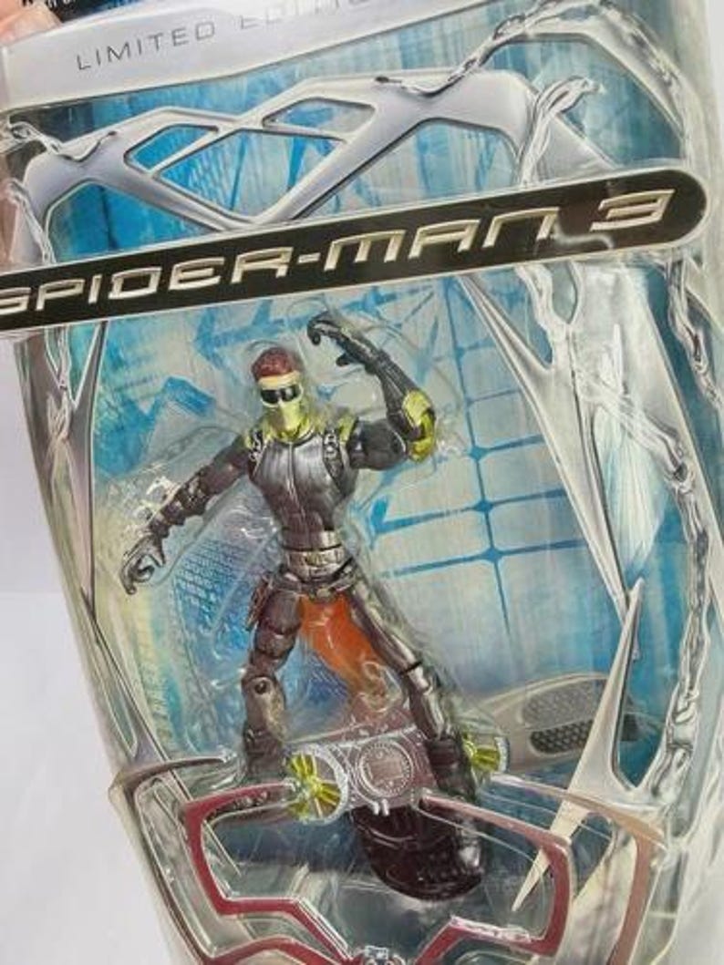 2007 Spider-Man 3 New Goblin Action Figure Movie Walmart Exclusive Variant RARE image 12
