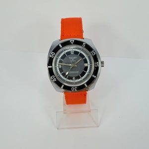 1960s Vintage Sicura Diver Compressor Superwaterproof 400 watch Manual wind 41mm