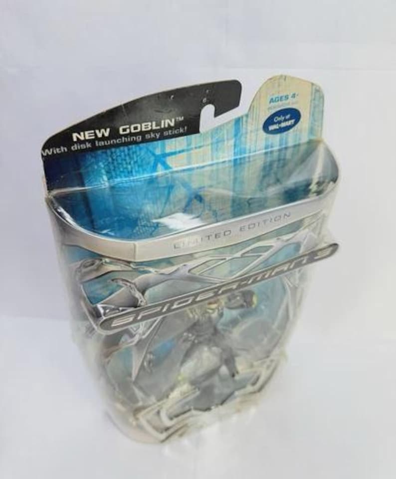 2007 Spider-Man 3 New Goblin Action Figure Movie Walmart Exclusive Variant RARE image 4