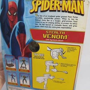 The Spider-Man Dual Blast Shocker & Stealth Venom Action Figures (2006) Toy Biz image 19