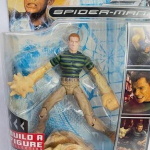 Spider-Man 3 Movie: Sandman Hasbro Action Figure Build A Figure - BAF 2007 NEW image 2