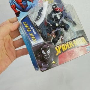 Spider-Man Battle Cards 3 Fiercest Foes Set of 4 Action Figures Venom Hobgoblin image 11