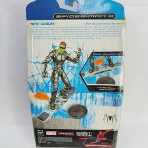 2007 Spider-Man 3 New Goblin Action Figure Movie Walmart Exclusive Variant RARE image 5