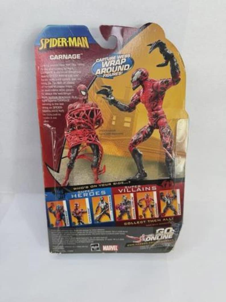 Marvel Spider-Man Juggernaut & Tarantula and Carnage Action Figure Super Villain image 4
