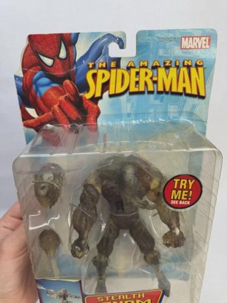 The Spider-Man Dual Blast Shocker & Stealth Venom Action Figures (2006) Toy Biz image 15