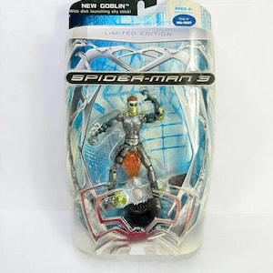 2007 Spider-Man 3 New Goblin Action Figure Movie Walmart Exclusive Variant RARE image 1