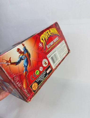 Vintage 2002 Toy Biz Marvel Spider-man Alleyway Playset Flipping