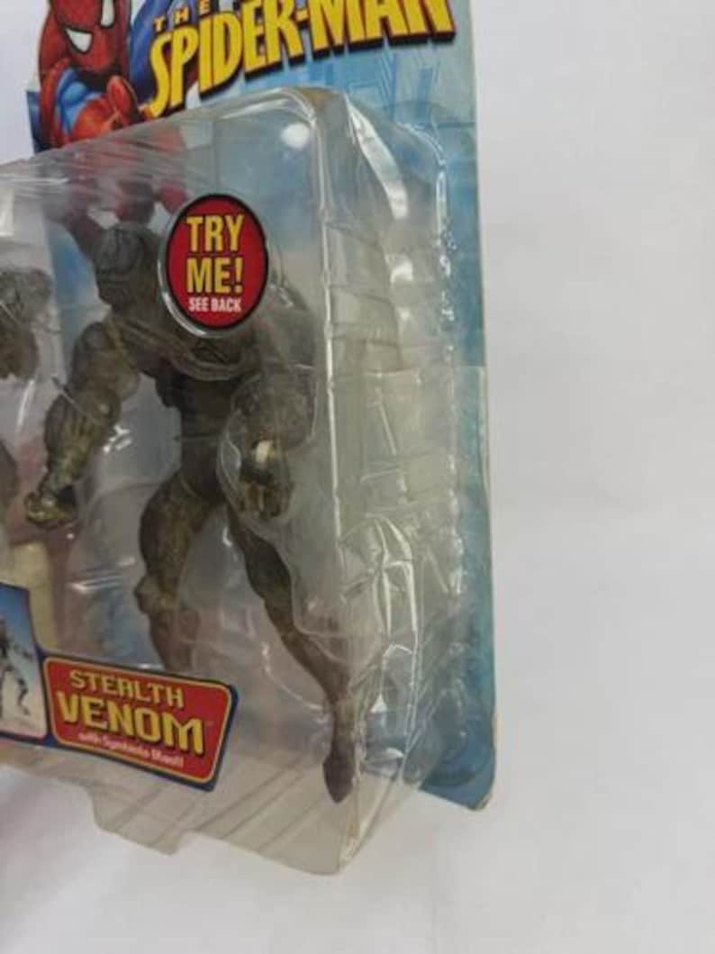 The Spider-Man Dual Blast Shocker & Stealth Venom Action Figures (2006) Toy Biz image 14
