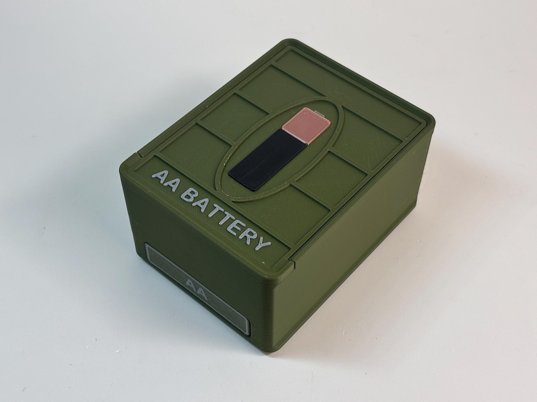 3d Printed AA Battery Box - Etsy