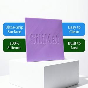Silicone Non-Slip Kitchen Mat | Ultra-Grip Cutting Board Pad