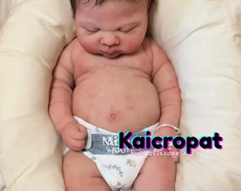 Full Silicone Reborn Baby 21" Handmade Realistic Baby Doll Boy Girl - Handmade Realistic Baby Boy or Girl, Lifelike Soft Touch Newborn Doll