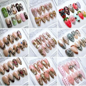 Lucky Scoop Nails - Etsy