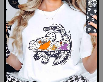 Simba Halloween Spooky Season Hakuna | T-shirt unisexe sweat à capuche barboteuse | Impression DTF premium | Esthétique vintage rétro | Cadeau| TE456