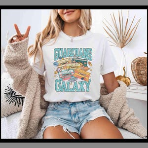 Guardians of the Galaxy | Unisex T-Shirt Hoodie Sweatshirt Strampler | Premium DTF Druck | Retro Vintage Ästhetik |Geschenk| TE91