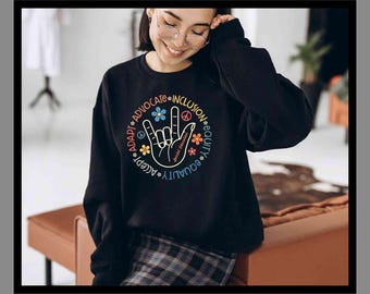 T-shirts pour professeur d'éducation spéciale | T-shirt unisexe sweat à capuche barboteuse | Impression DTF premium | Esthétique vintage rétro | Cadeau| TE464